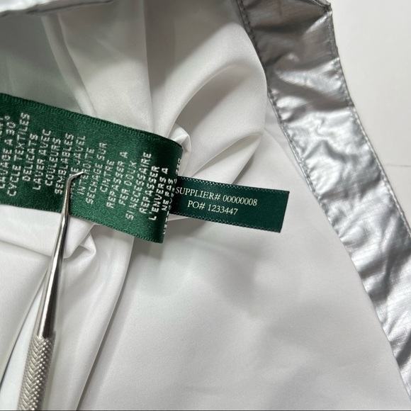 Lauren Active Ralph Lauren Performance Silver Metallic Drawstring Waist Vest - Picture 15 of 17